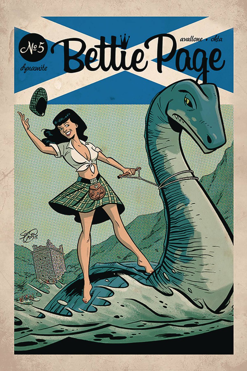 Bettie Page #5 CVR B Chantler