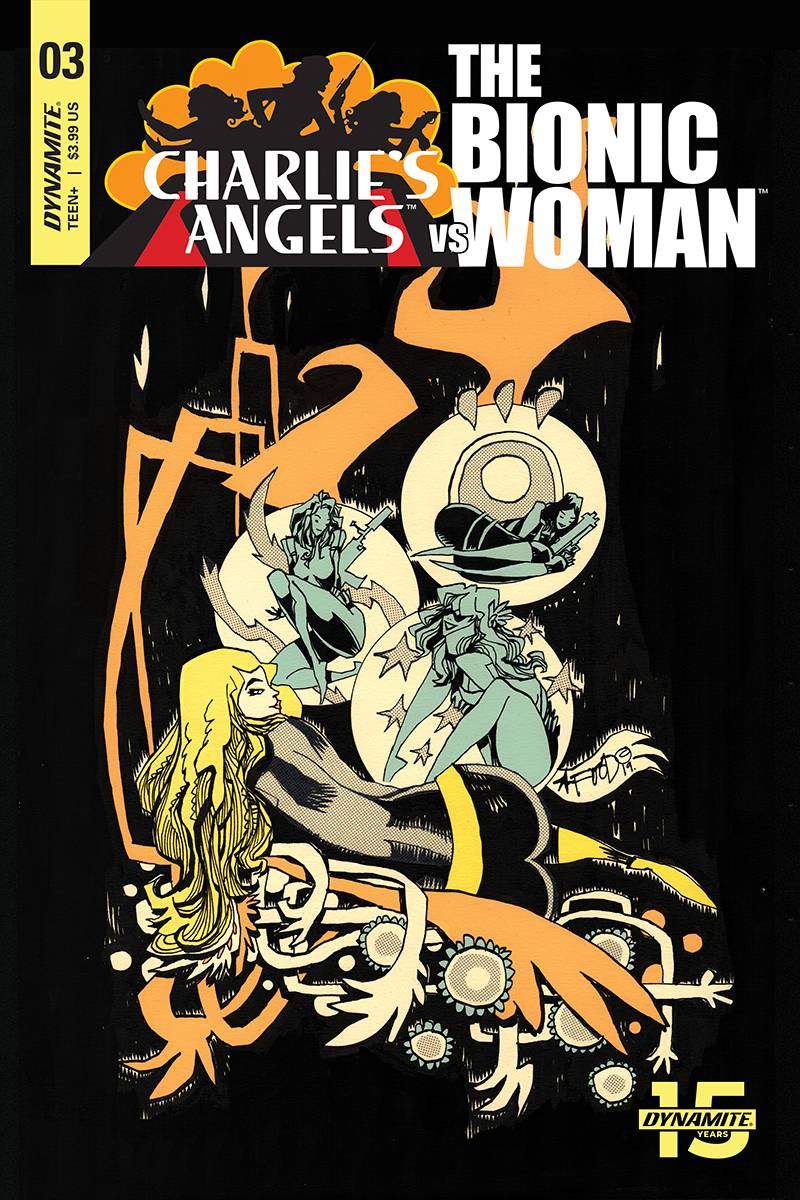 Charlies Angels Vs Bionic Woman #3 CVR B Mahfood