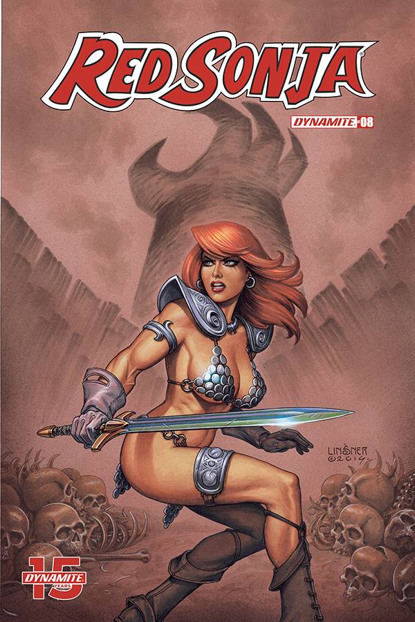 Red Sonja #8 CVR B Linsner