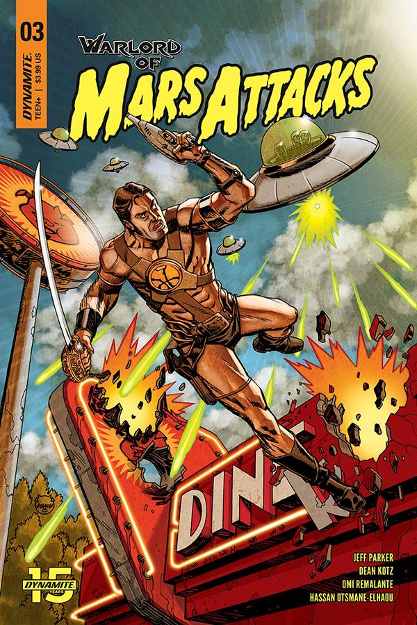 Warlord Of Mars Attacks #3 CVR A Johnson