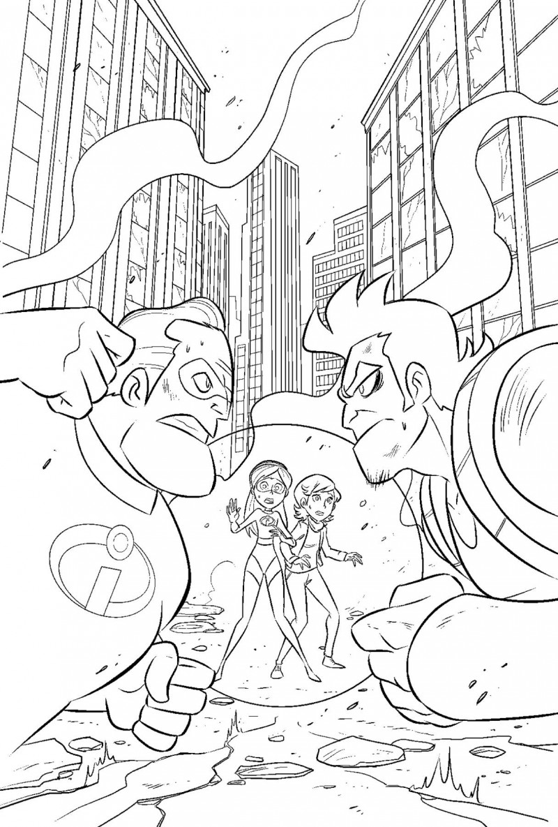 Disney Incredibles 2 Secret Identities #2 CVR A