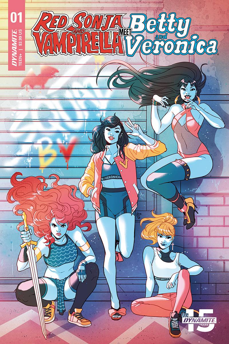Red Sonja Vampirella Betty Veronica #1 CVR D Ganucheau