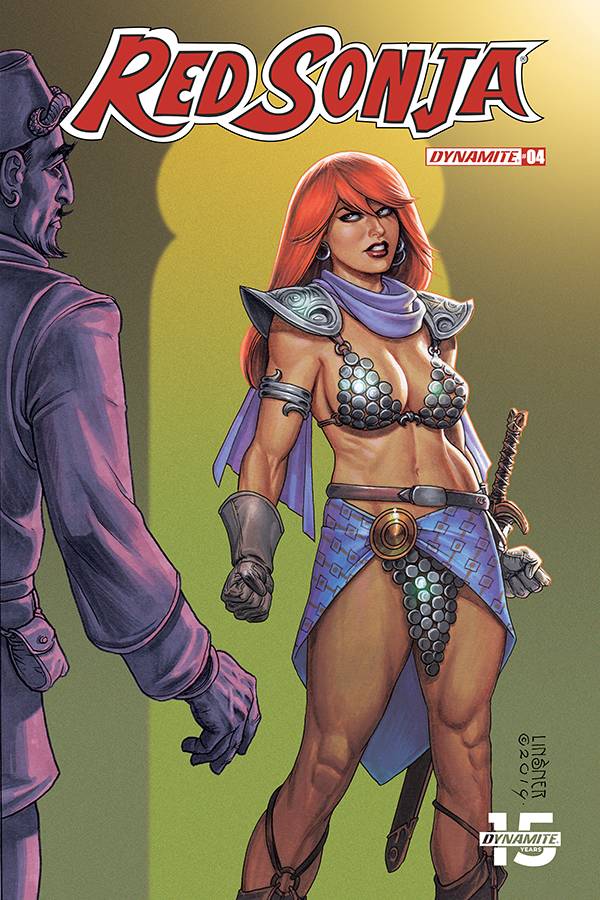 Red Sonja #4 CVR B Linsner