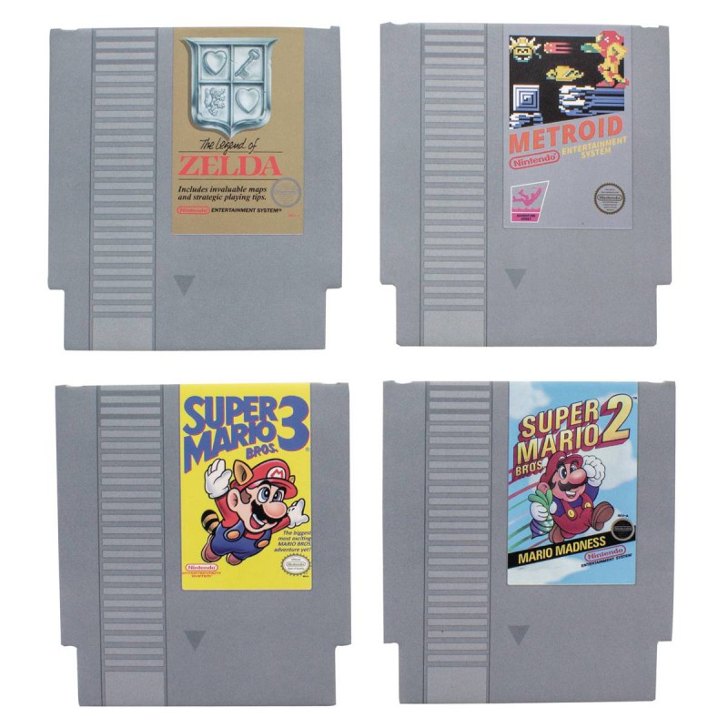 Nintendo Coasters Nes Game Cartridge 8-pack