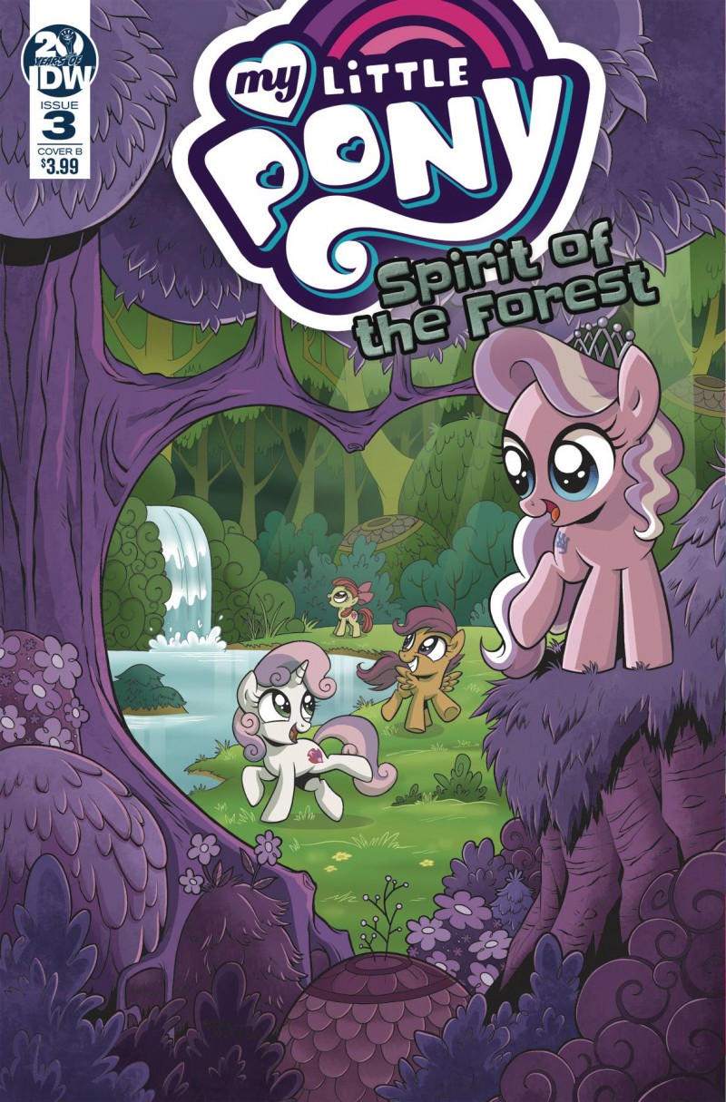 My Little Pony Spirit Of The Forest #3 CVR A Hickey