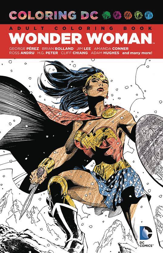DC Coloring Book Wonder Woman