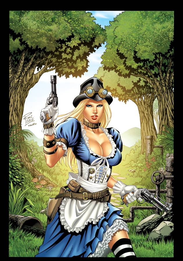 GFT Steampunk Alice in Wonderland CVR A Rei