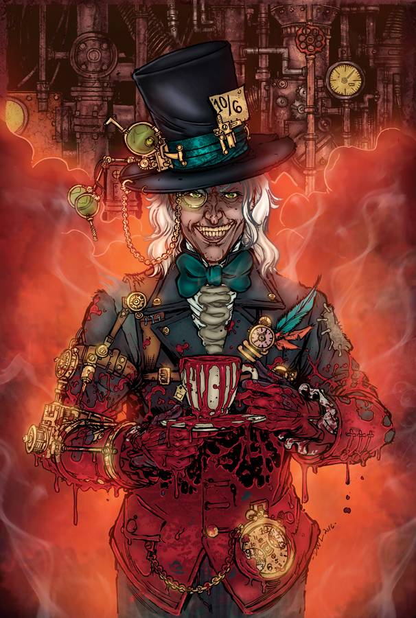 GFT Steampunk Alice in Wonderland CVR B Leister