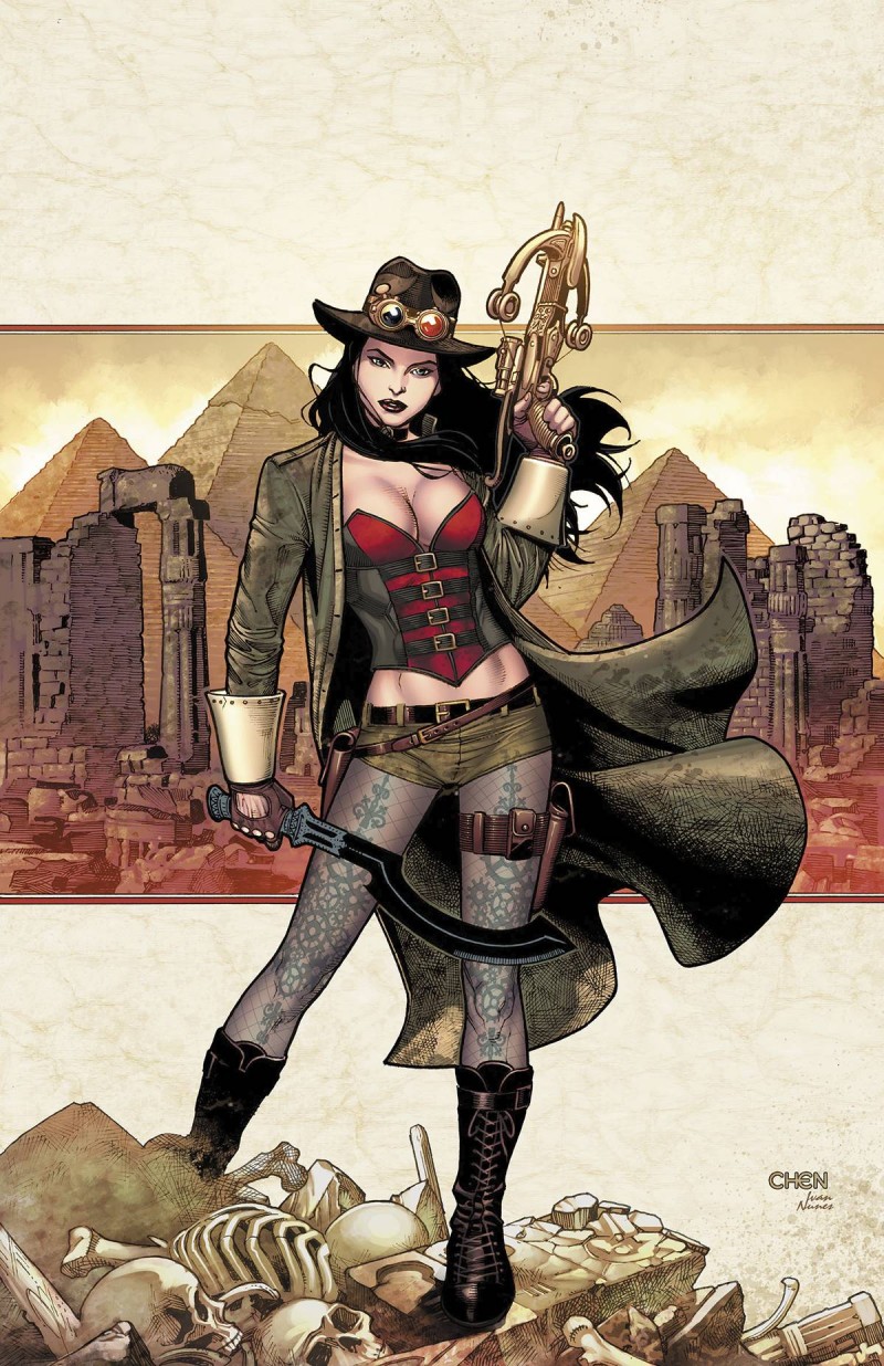 GFT Van Helsing Vs the Mummy of Amun Ra #1 CVR A Chen