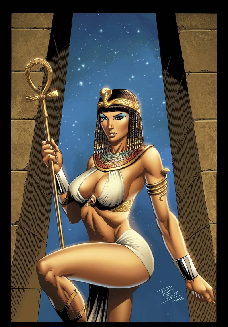 GFT Van Helsing Vs the Mummy of Amun Ra #1 CVR C Rei