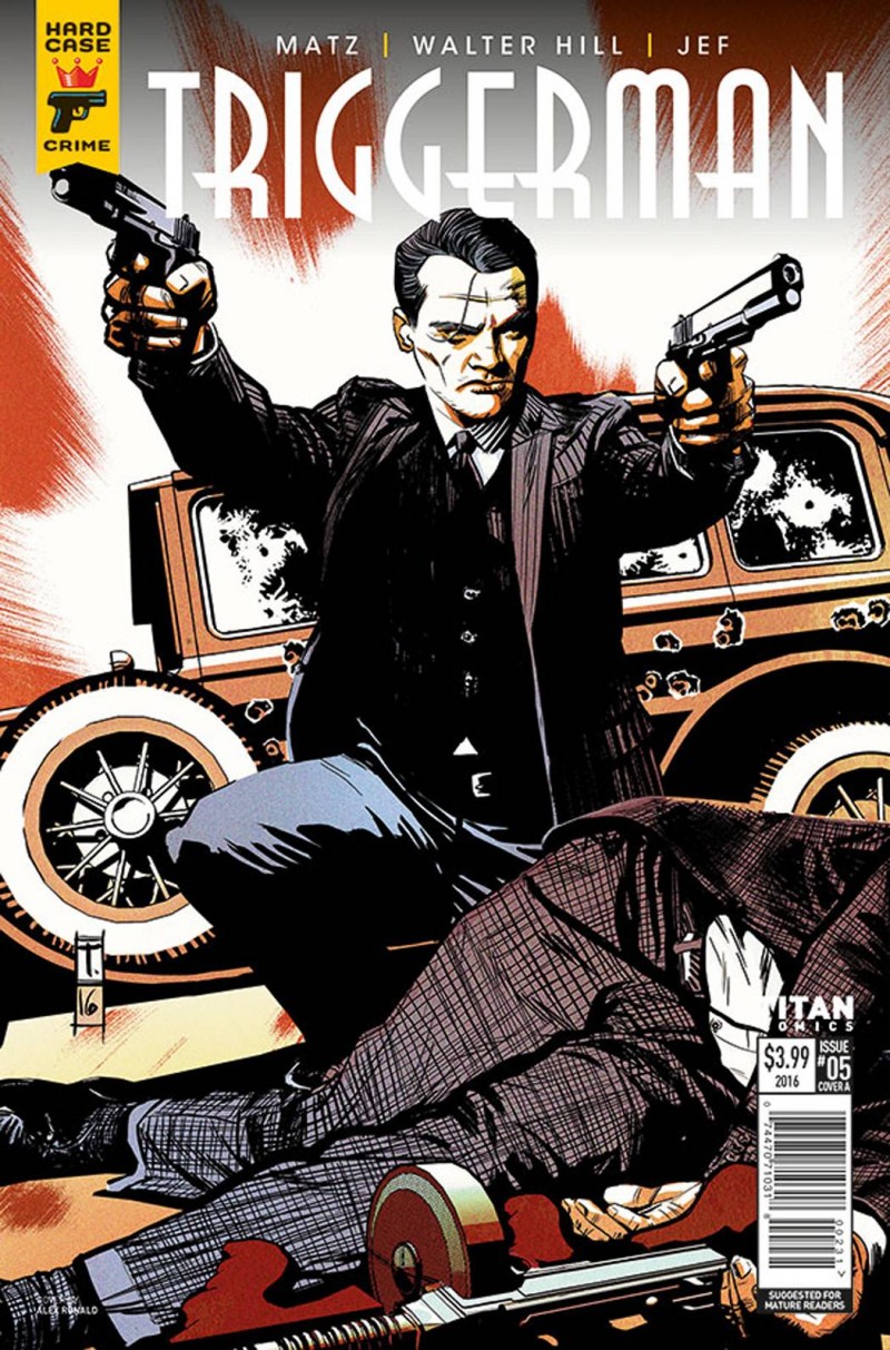Hard Case Crime Triggerman #5 CVR A Coker