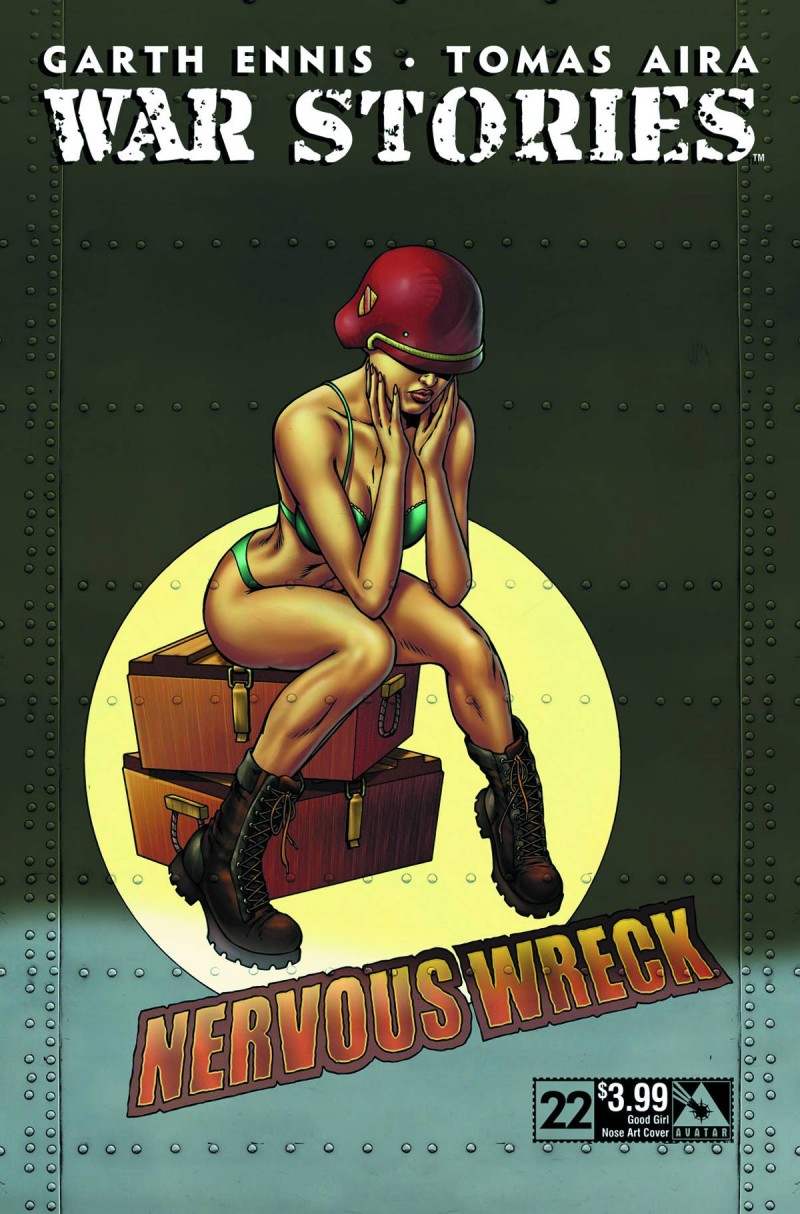 War Stories #22 Good Girl Nose Art CVR