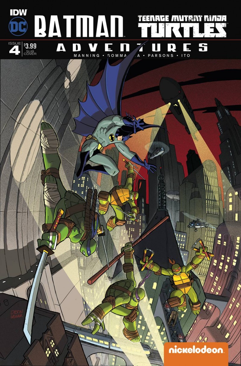 Batman TMNT Adventures #4 CVR B