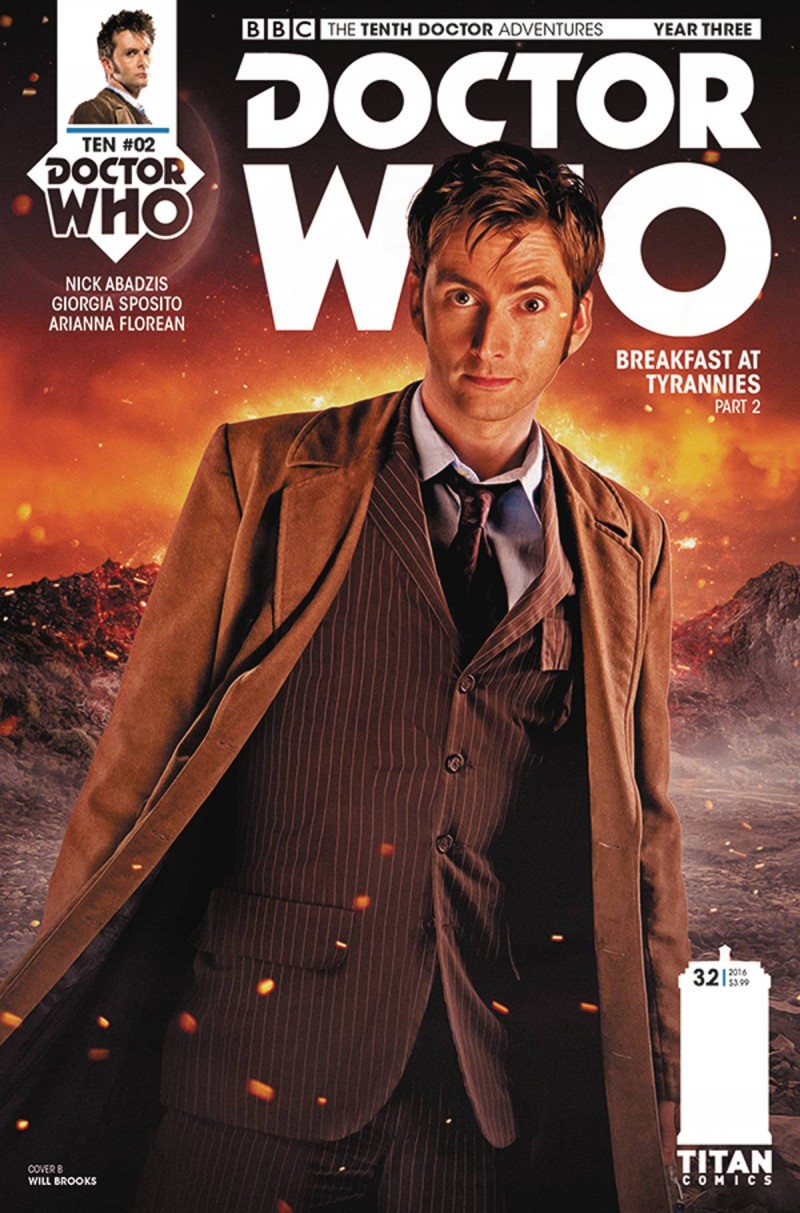 Dr Who 10th Year Three #2 CVR B