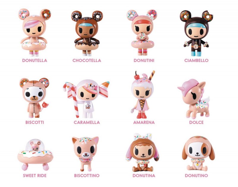 Tokidoki Donutella Sweet Friends Mini Figure Mystery Box