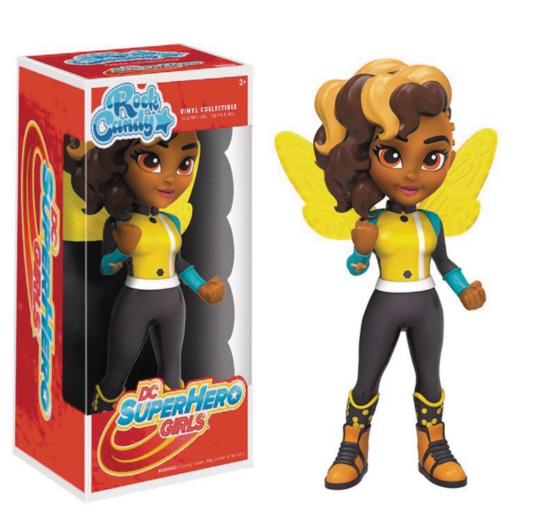 Rock Candy Figure DC Super Hero Girls Bumblebee
