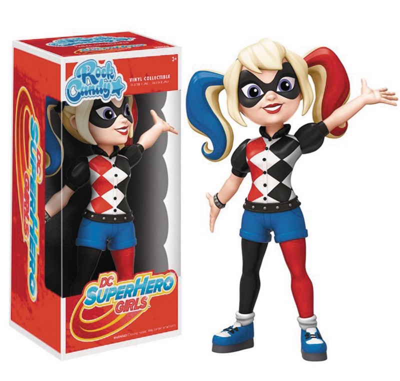 Rock Candy Figure DC Super Hero Girls Harley