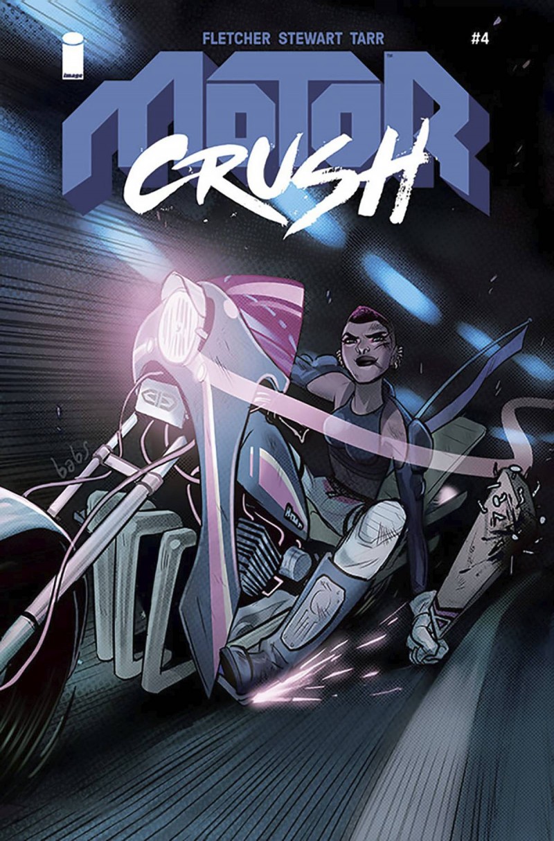 Motor Crush #4 CVR A Tarr