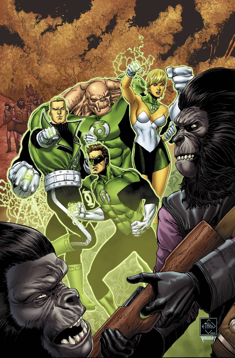 Planet of the Apes Green Lantern #2