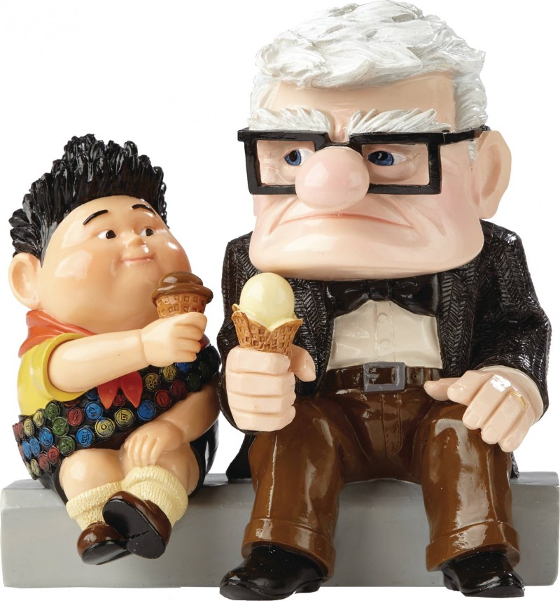 Disney Showcase Figure UP Carl and Russell