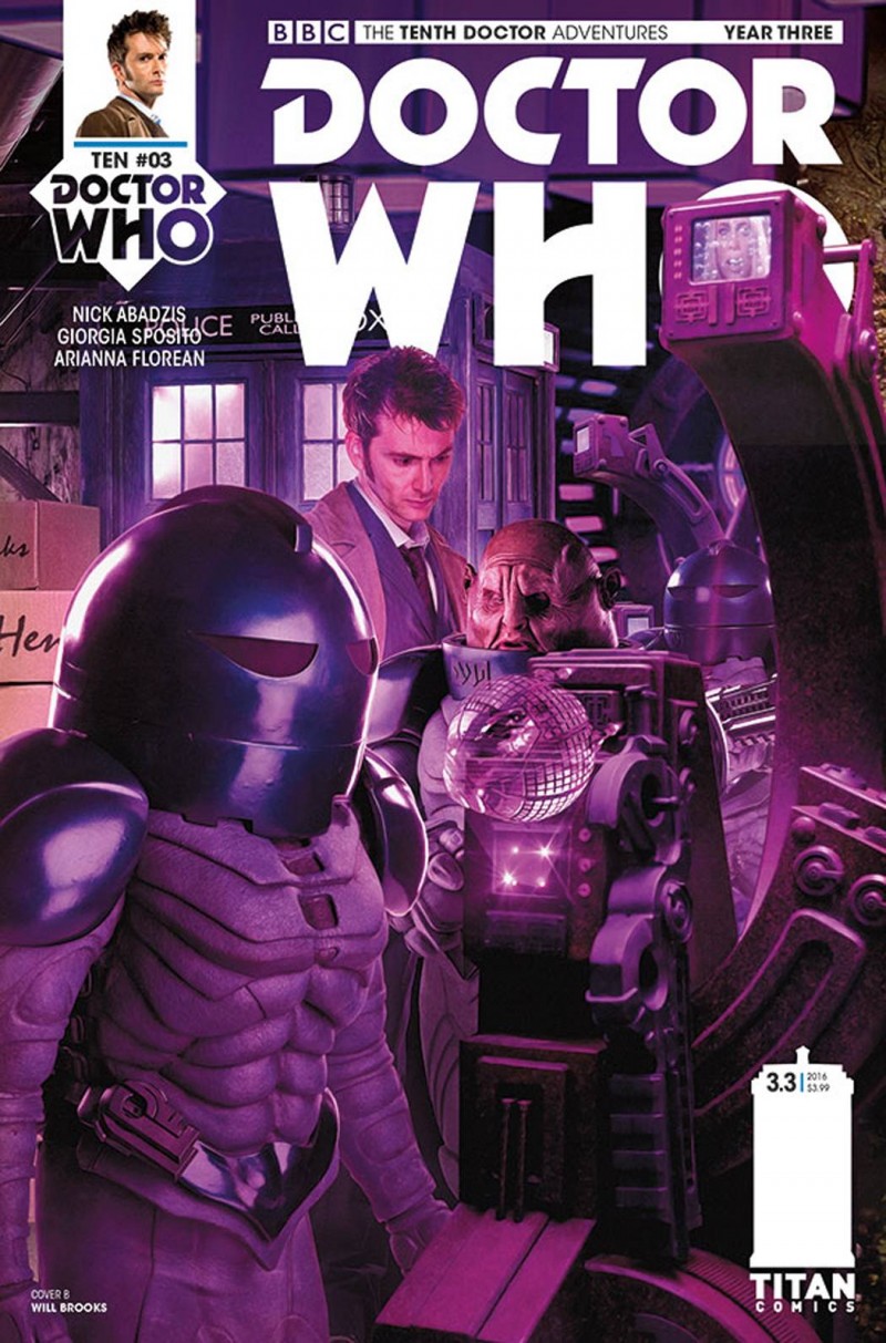 Dr Who 10th Year Three #3 CVR B