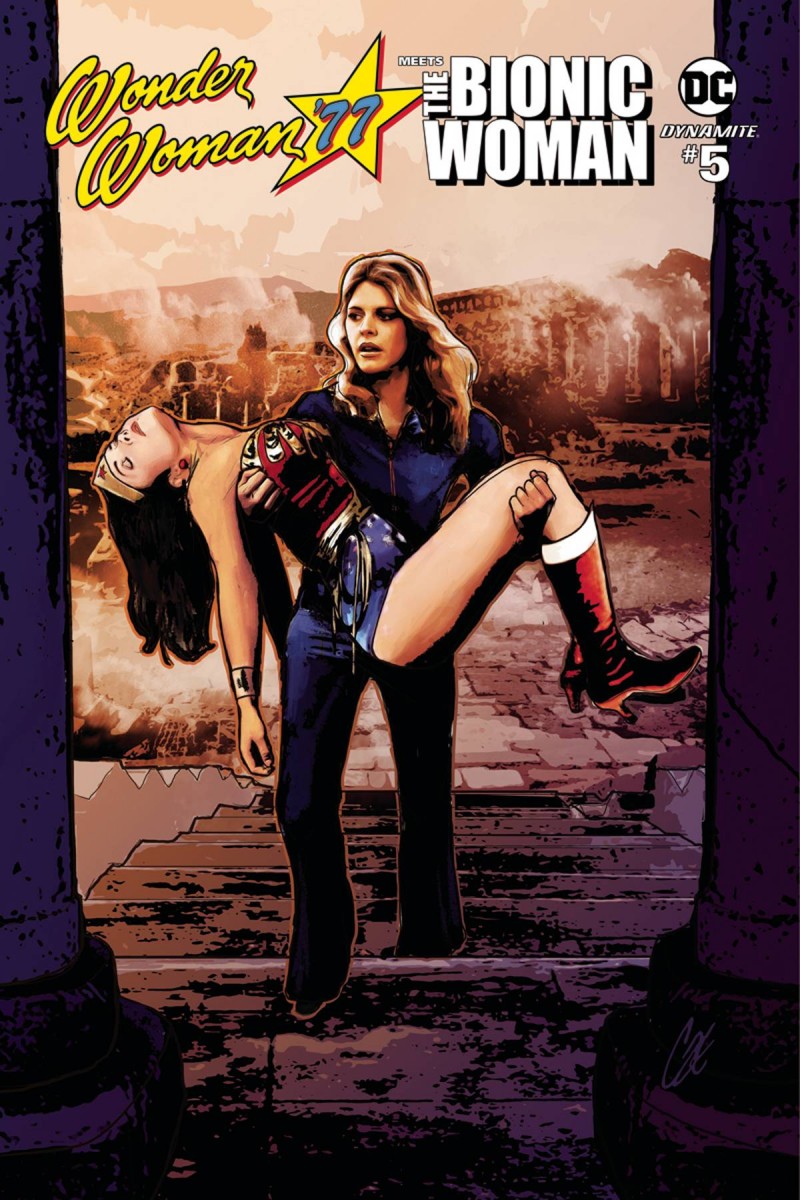 Wonder Woman 77 Bionic Woman #5 CVR A Staggs