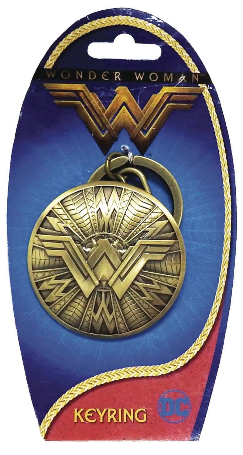 DC Keyring Wonder Woman Movie Pewter Shield