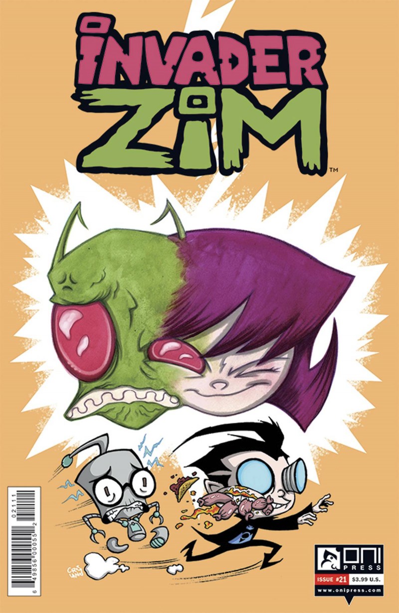 Invader Zim #21 CVR A