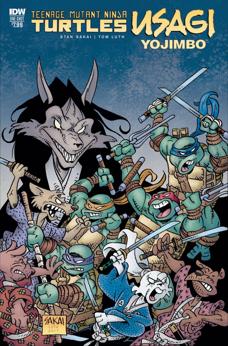 TMNT Usagi Yojimbo One-Shot CVR A Sakai