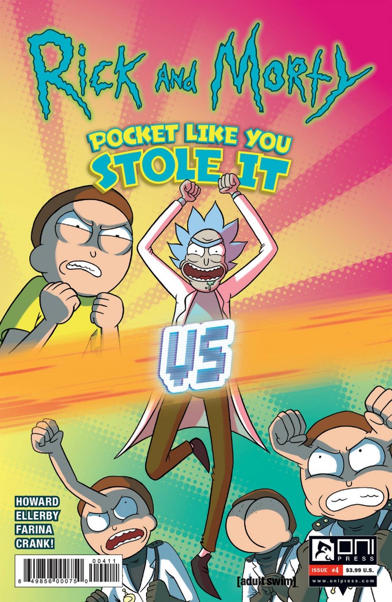 Rick and Morty Pocket Like You Stole It #4 CVR A