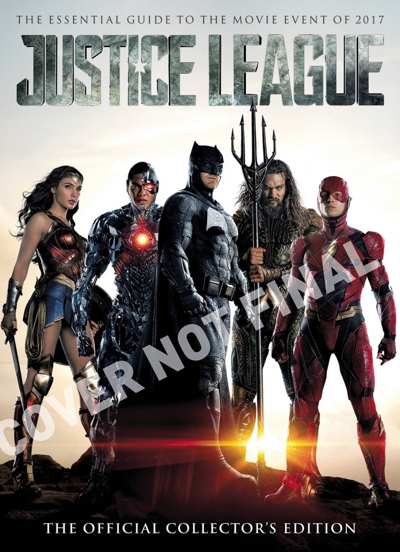 Justice League Movie Magazine Newsstand Edition