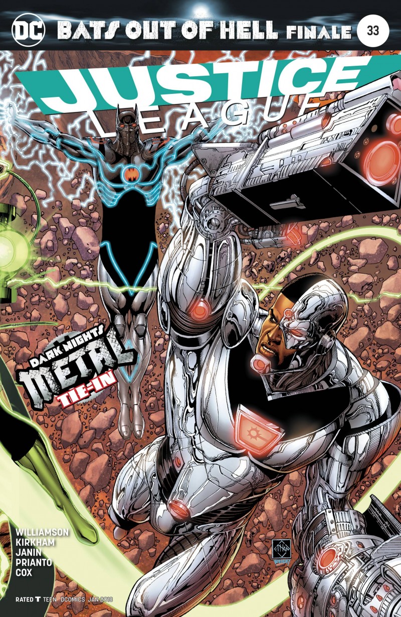 Justice League #33 CVR A (Metal)