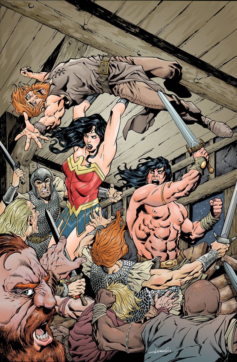 Wonder Woman Conan #4 CVR B