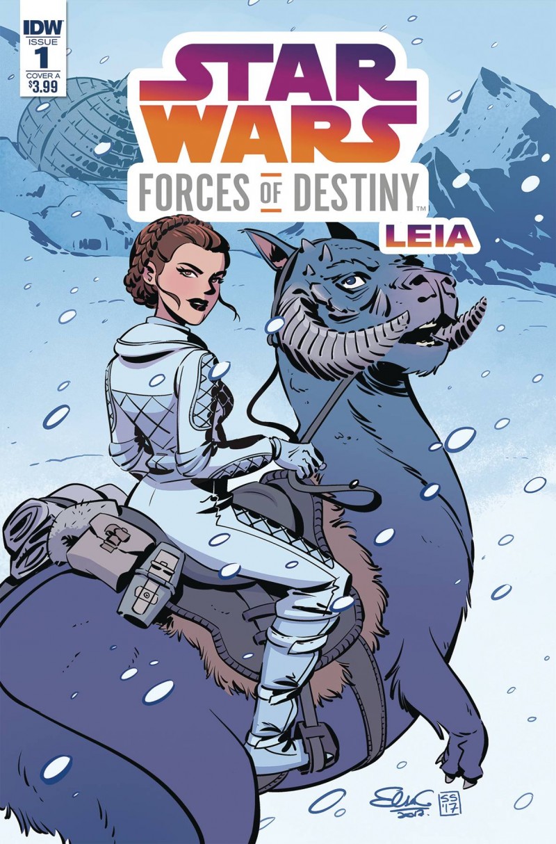 Star Wars Adventures Forces of Destiny Leia CVR A