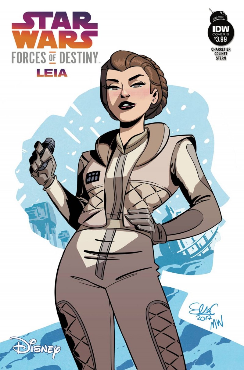 Star Wars Adventures Forces of Destiny Leia CVR B