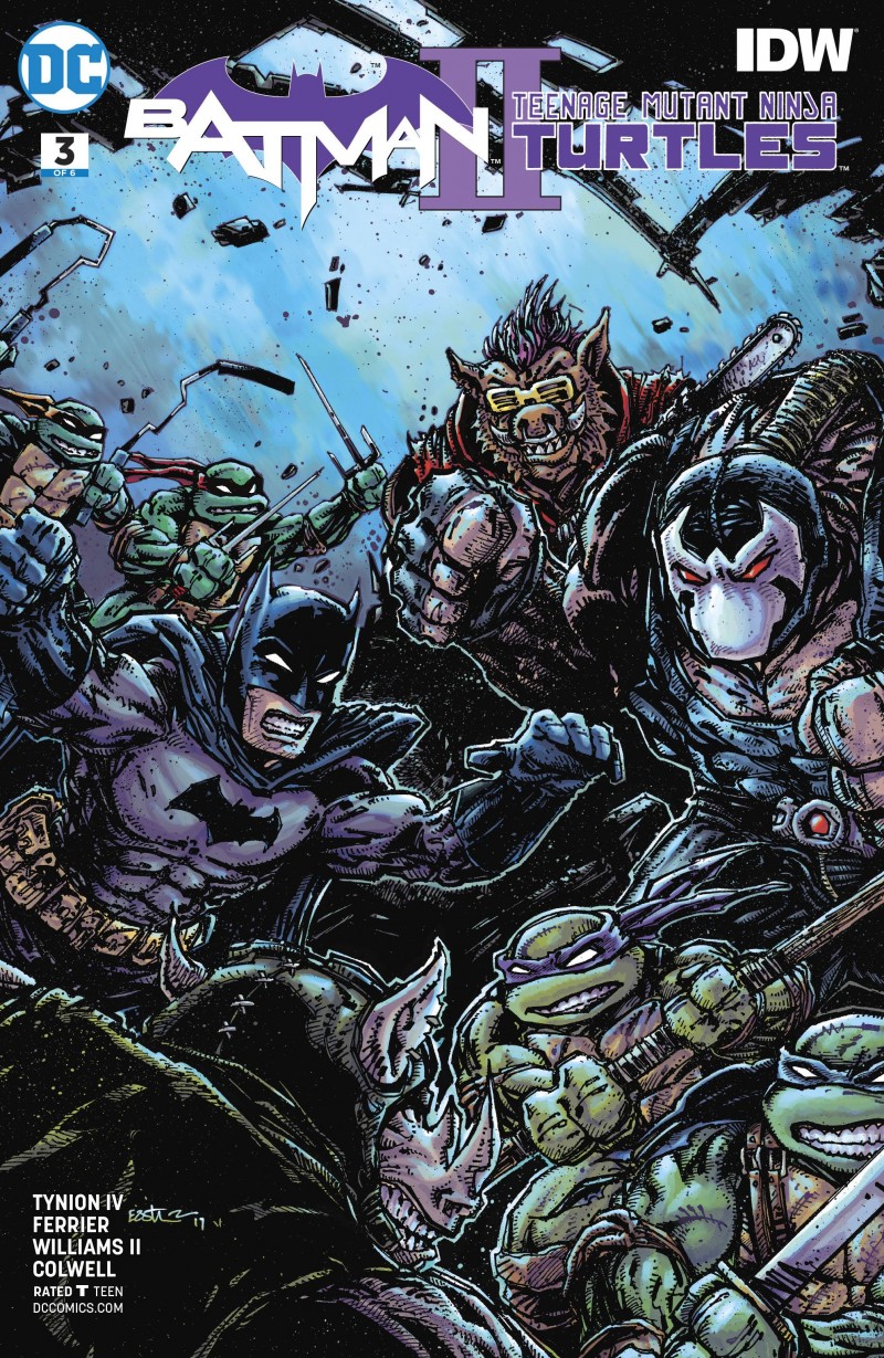 Batman Teenage Mutant Ninja Turtles II #3 CVR B