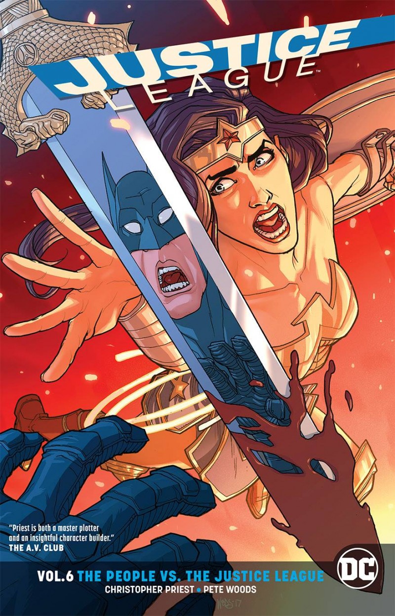 Justice League TP Rebirth V6 People Vs the Justice League