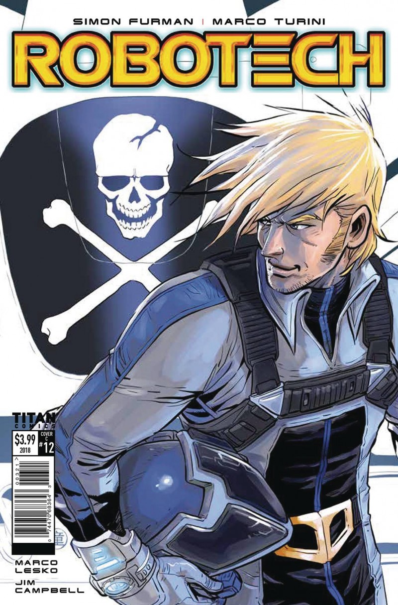 Robotech #12 CVR C Tong