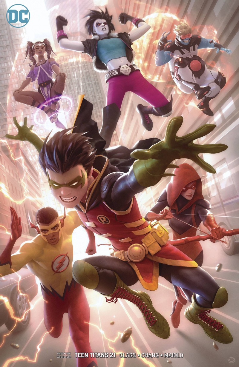 Teen Titans V6 #21 CVR B