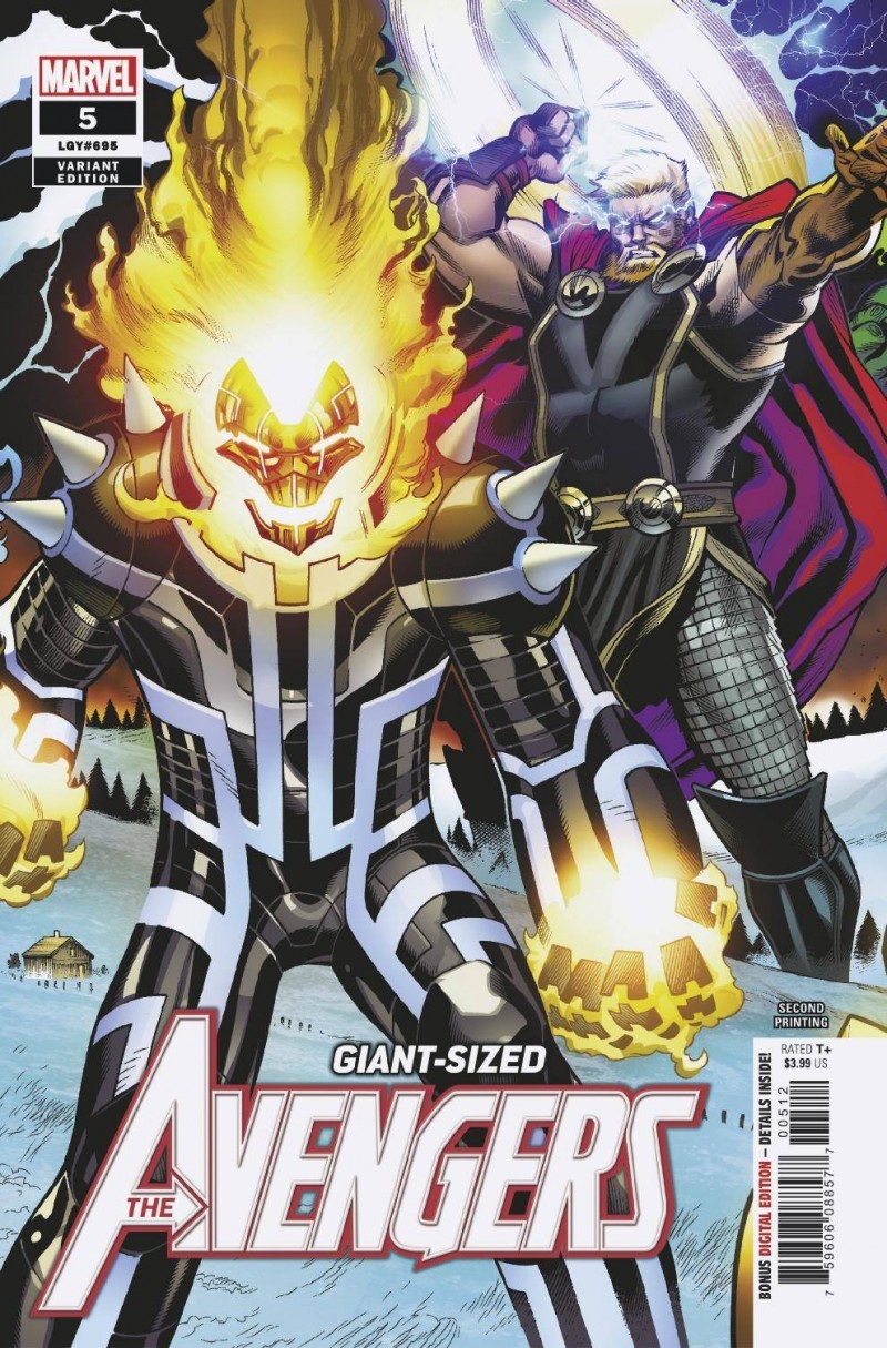 Avengers V7 #5 Second Printing
