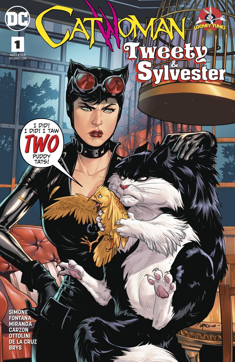 Catwoman Tweety and Sylvester Special CVR A