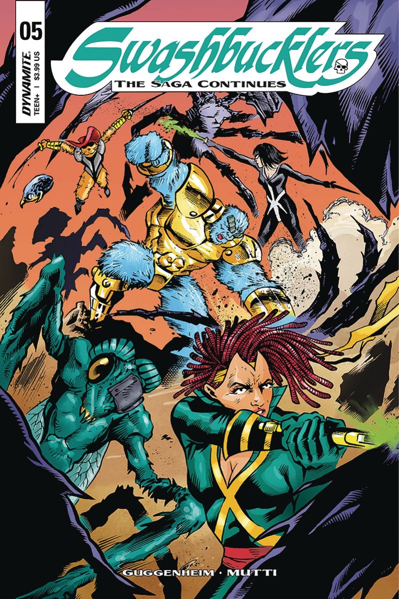 Swashbucklers Saga Continues #5 CVR A Guice