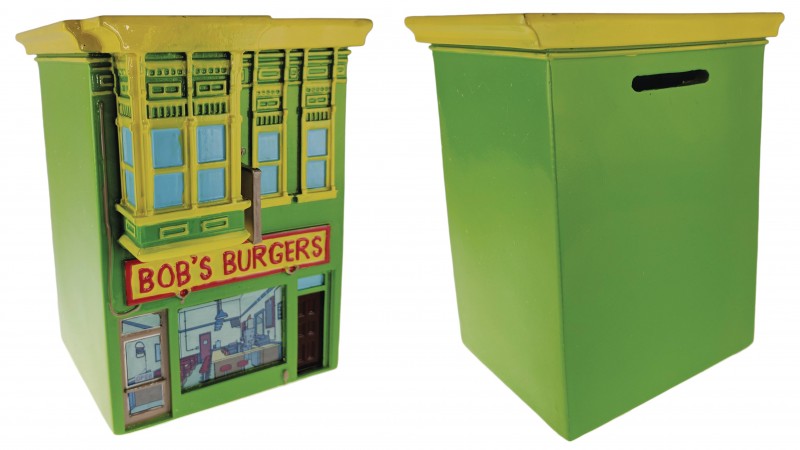 Bobs Burgers Restaurant Coin Bank