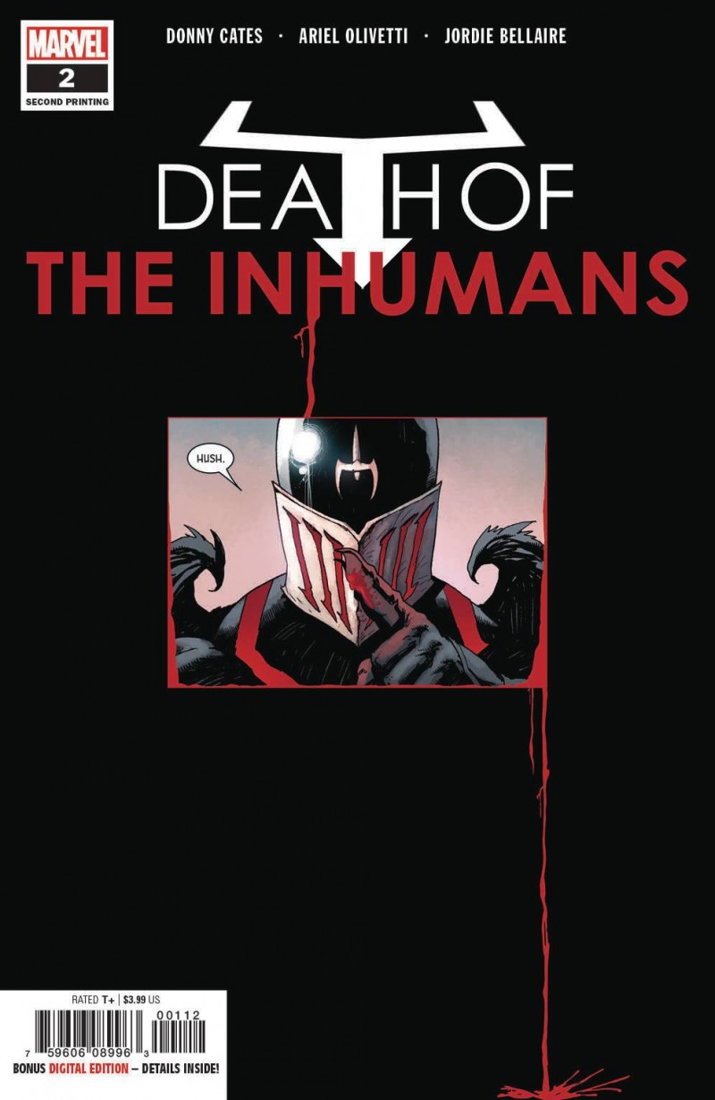 Death of Inhumans #2 Second Printing