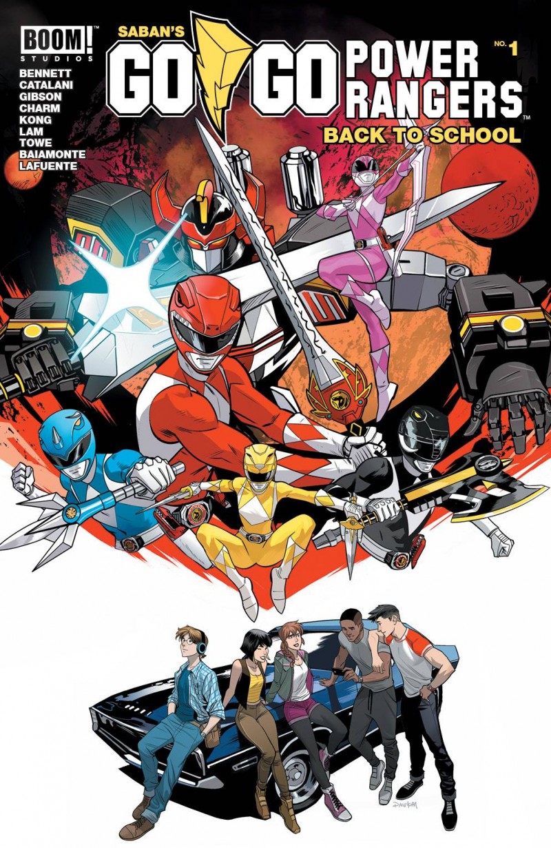 Go Go Power Rangers One-Shot Back To School