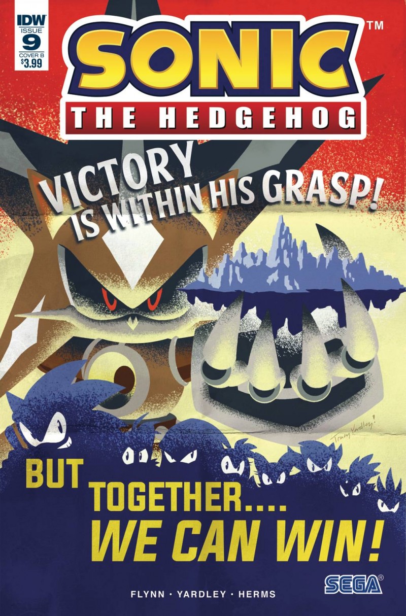 Sonic the Hedgehog V2 #9 CVR B Yardley