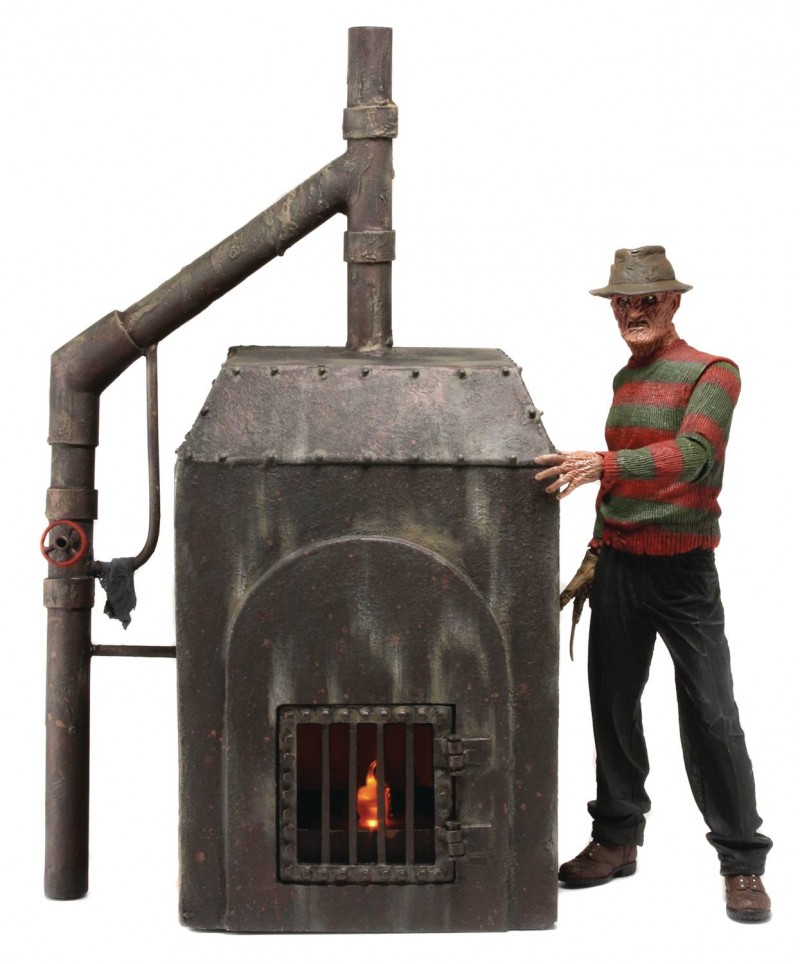 Nightmare On Elm St Diorama Freddy Furnace