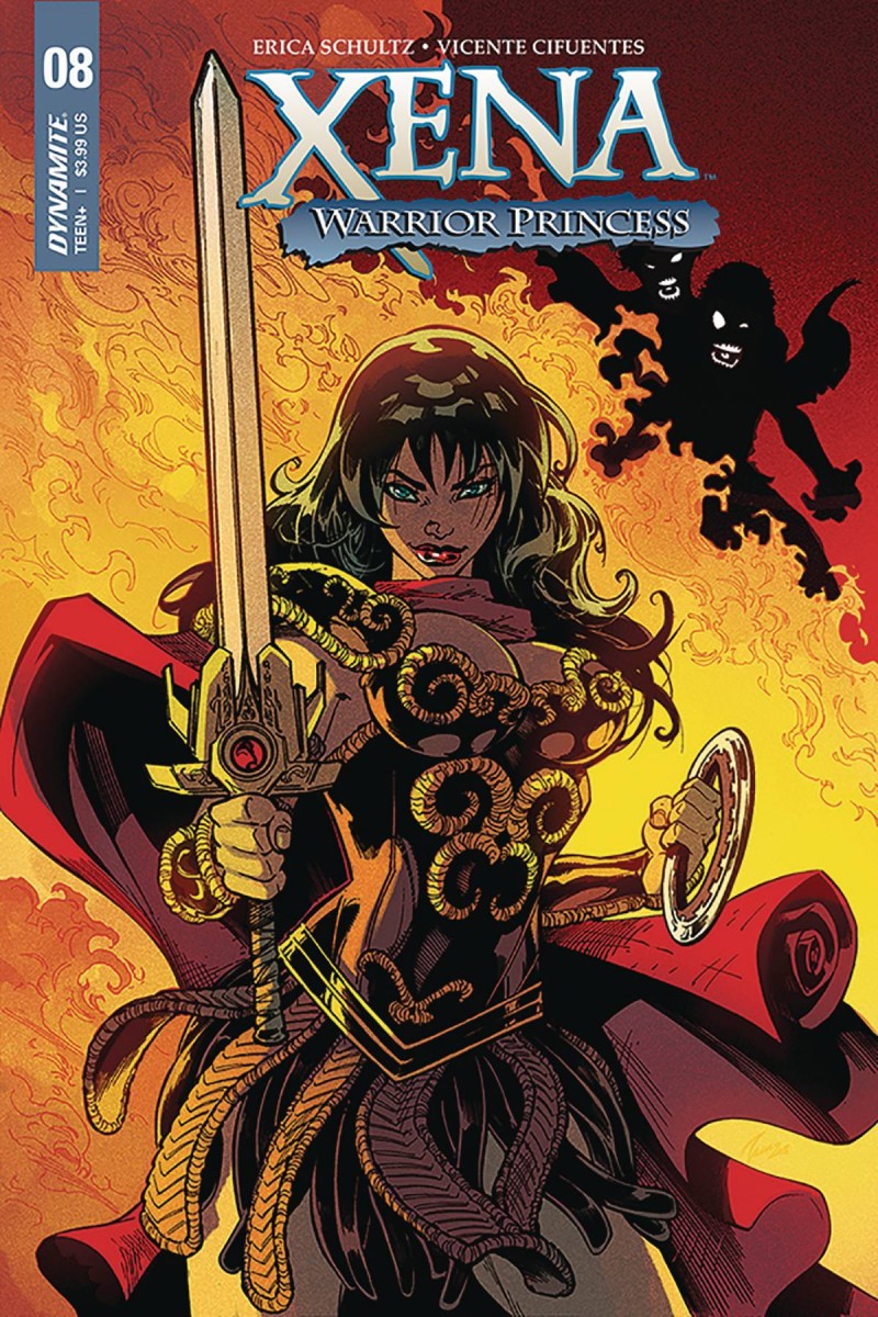 Xena #8 CVR B