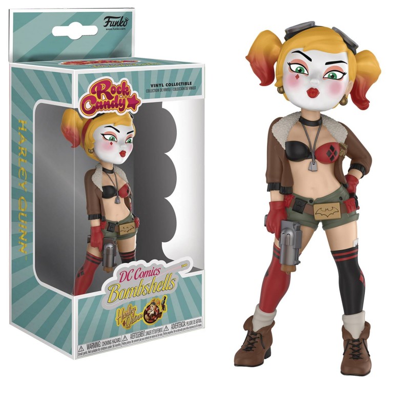 Rock Candy DC Bombshells Harley Quinn