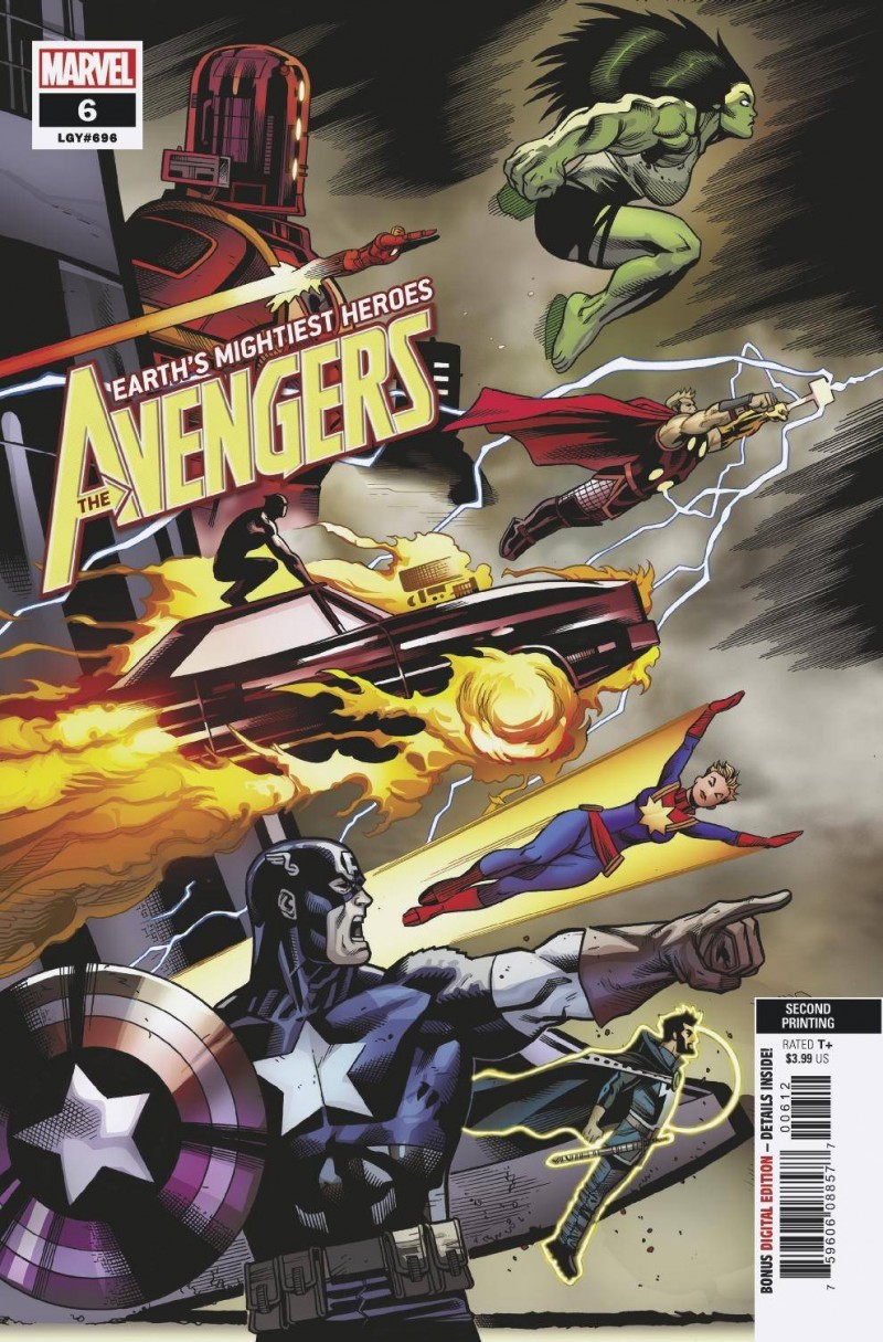Avengers V7 #6 Second Printing